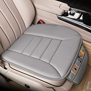 Car seat cushion, * foam cushion, suitable for cars, office chairs and families (1 piece in gray).