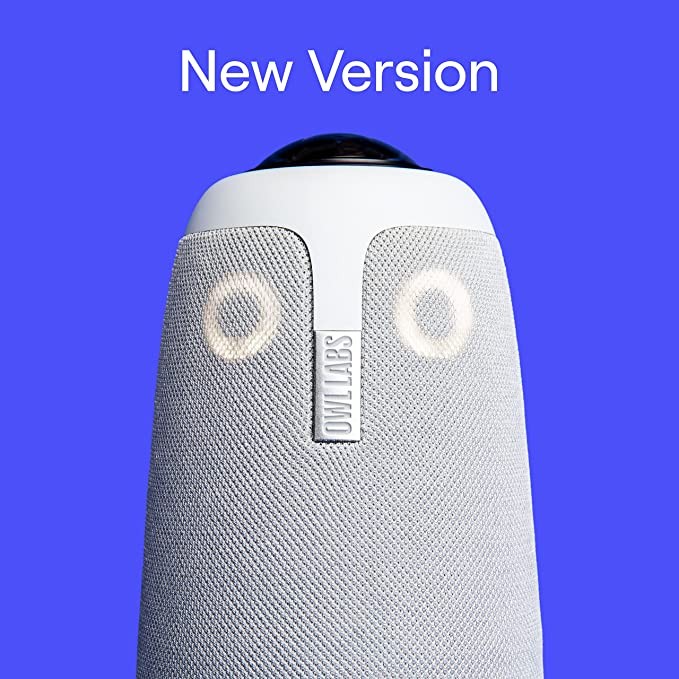 Meeting Owl 3 (Next Generation) 360-degree, 1080p HD Smart Video Conferencing Camera, Microphone and Speaker (Auto Speaker Focus and Smart Zoom)